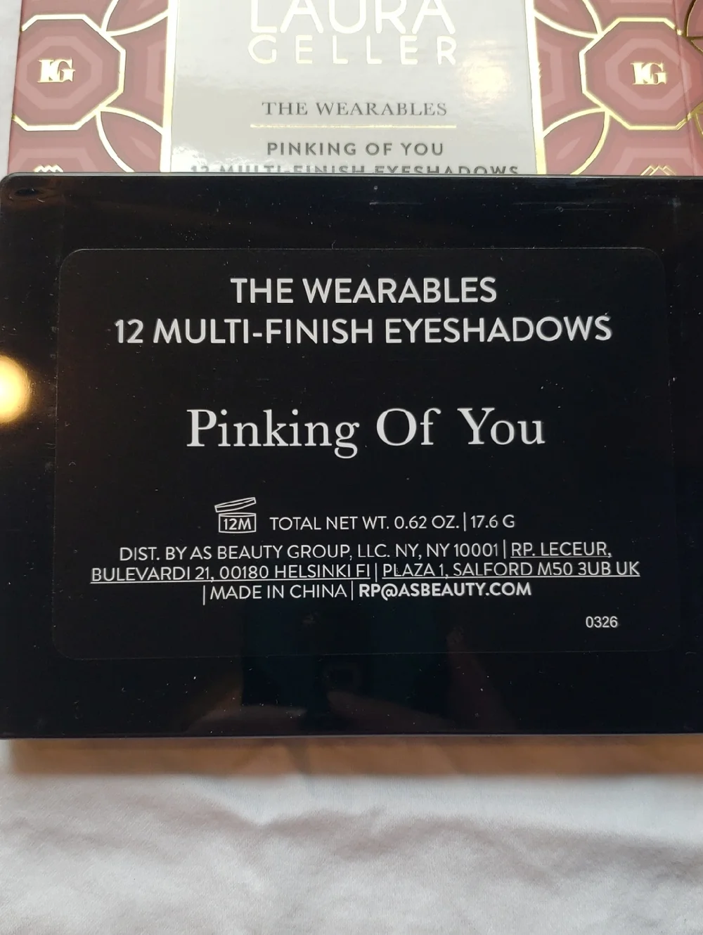 Laura Geller Pinking of You, 12 Multi-Finish Eyeshadow Palette